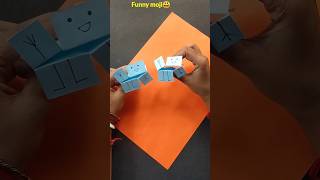 Funny Dancing Paper Toys#diy#viralshorts#viral#viralvideo#papercraft