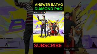 Answer Batao Diamond Pao 💎 #shorts