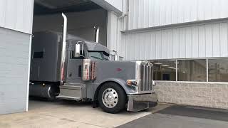 Garage Exit | NorthSea Gray Peterbilt 389