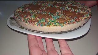 حضرت معكم طورطة باردة بدون فرن بدون بيض وطعم خيالي جات بنينة ياسلام👍🎂