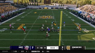 EA SPORTS College Football 25. Bro dived for the ball but went the wrong way