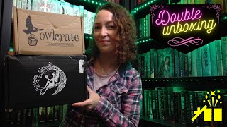 DOUBLE BOOK BOX UNBOXING | OWLCRATE & FAIRYLOOT JULY 2021