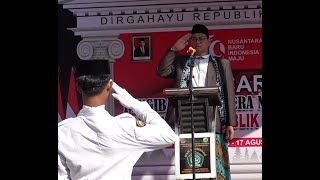 Upacara Pengibaran Bendera ke 79 MAN 3 Jombang, 17 Agustus 2024