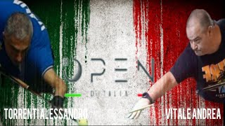 TORRENTI ALESSANDRO VS VITALE ANDREA IT OPEN 24 BILLIARD TV