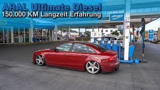 150.000km NUR ARAL ULTIMATE DIESEL im Audi 3.0TDI ! Unser Fazit | QUALITATIEF