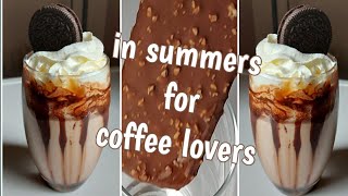 How to Make Icecream Coffee Drink || Quick and Easy Perfect Summer Drink for Coffee Lovers