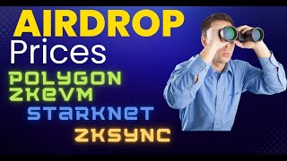 Airdop Price Perspective: Polygon ZkEVM, Starknet, and ZkSync