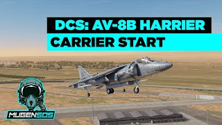 DCS World: AV-8B Harrier - Start auf dem Carrier / Tarawa - DCS Tutorials in Deutsch