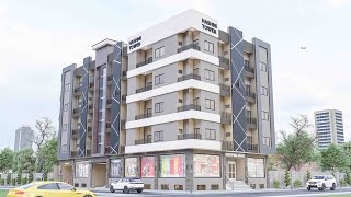 Hashmi Tower , Jalalabad, Afghanistan - 3D Walkthrough Animation by | Mohas Consultants