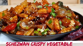 Schezwan Crispy Vegetables Cooking with my son. Party and get together recipe.