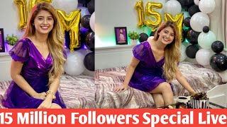 Arishfa Khan 15 Million followers Special Instagram Live❤|| Arishfa Khan 15 Millon Special Party ||