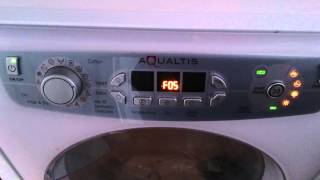 Hotpoint Aqualtis F05 Fault