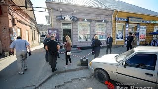 В Запорожье ограбили ювелирный магазин на авто "СБУ"