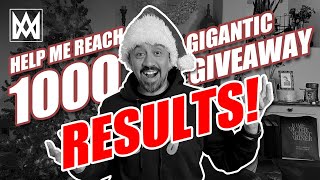 1000 Sub Contest RESULTS! | THANK YOU for your support!