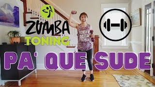 Pa' Que Sude  by Boy Wonder, Jada Kiss, Jon Z || Zin 99 ||Arm Toning || Zumba Fitness with NikkiFit