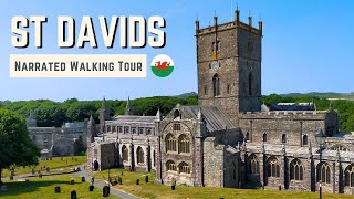 ST DAVIDS | 4K Narrated Walking Tour | Let's Walk 2023