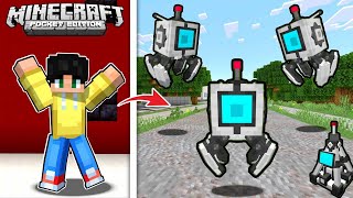 REMOTE CONTROL na SMALL ROBOT na PWEDE UTUSAN sa UWU CITY sa Minecraft PE