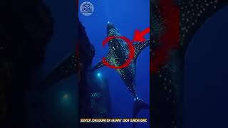 A Diver encounter an enormous sea creature from the Deep #diving  #ai