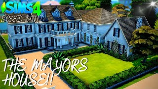 The Mayor's House!! || Building Newcrest (Episode 11) 30x40 || Speed Build || No CC || No Mods