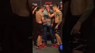 When bad behavior plays a cruel joke during the match #mma  #ufc