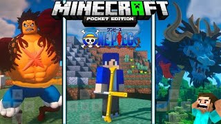 Minecraft pe One Piece Mod ! Minecraft pe One Piece ! MCPE Anime Mod !