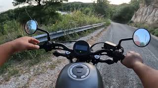 Riding around on the Honda rebel 300 ( just chilling)