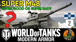 SUPER M48 II Super by Name, Super by Nature? II Tank Review II WoT Console II Evolution Season