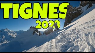 Tignes / Val D'Isère 2023 - Team Holmberg på väg utför