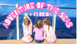 ROAD TRIP TO FLORIDA // ADVENTURE OF THE SEAS // ORLANDO // DISNEY 2024