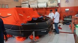 KMP PBK MURYATI.. Floor Test Liferaft. .