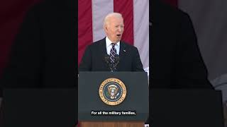 President Biden speaks on Veterans Day