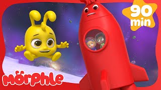 Morphle Family Space Chase | Morphle's Family | My Magic Pet Morphle | Kids Cartoons