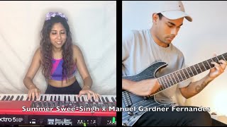 Comping a Manuel Gardner-Fernandes video on keys (Summer Swee-Singh)