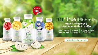 Nước uống sữa trái cây TH true JUICE milk Mãng Cầu Tự Nhiên Hoàn Toàn Mới