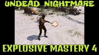 RDR1 EXPLOSIVE RIFLE MASTERY 4 UNDEAD NIGHTMARE challenge PS4 version on PS5 2023