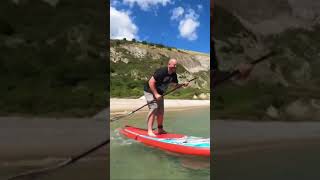 Paddle board fail