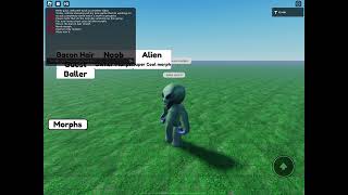 Roblox morphs (my new game) (game link in description)