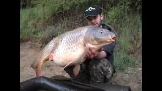 Jarní kaprařina na Svazové vodě. -- Spring carpfishing on Czech state water.