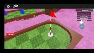 Roblox- JOGANDO GOLF PELA PRIMEIRA VEZ? DEU RUIM?