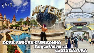 FUI NA UNIVERSAL STUDIOS SINGAPURA COM MINHA AMIGA