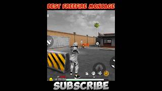 BEST FREEFIRE MONTAGE #shorts #youtubeshorts