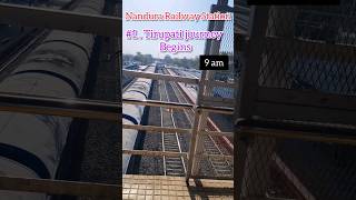 #1Train journey from Maharashtra to Tirupati Balaji.#vlog #minivlog #shorts #travelvlog #travel