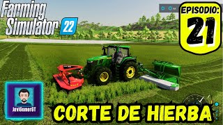 Corte de hierba y viendo mods con los amigos | Ep. 21 | Haut-Beyleron - Farming 22 PC