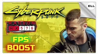 Cyberpunk 2077 / RX570 / RYZEN 5 2600 / FPS оптимизация / настройки