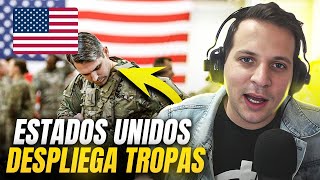 EE. UU DESPLIEGA TROPAS 🇺🇸 EN la FRONTERA para DETENER OLA MASIVA de MIGRANTES💥⛔