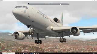 X-plane 11 |  Lockheed L1011 Tristar | Очень краткий обзор