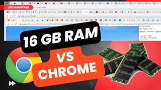 RAM 16GB bisa berapa tab CHROME? 100tab chrome vs 16gb