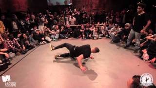 BBOY Fina Wolf vs. Maniek TOP TOYS | Berlin's Best Dancer Wanted 2014