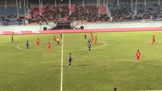 NSL Football 2023 Chitwan Fc Vs Kathmandu Fc Game Is Draw 1-1 Full Time