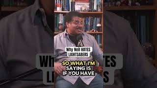 Neil Ruins LIGHTSABERS. #neildegrassetyson #starwars